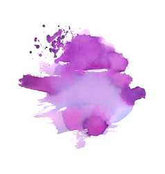 Abstract Purple Watercolor Splatter Stain Texture