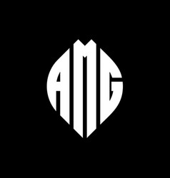 Amg Circle Letter Logo Design