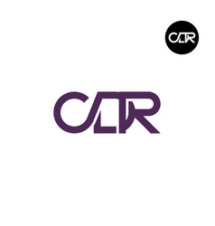 Letter Cdr Monogram Logo Design