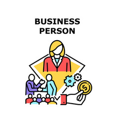 Business Person Concept Color