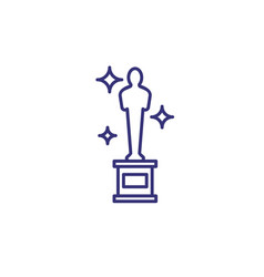 Oscar Line Icon