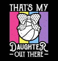 Mothers Day Vintage Basketball T-shirt Design