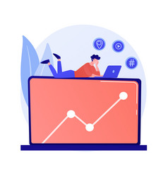 Data Driven Business Model Abstract Concept