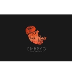 Embryo Logo Design Silhouette Of Baby