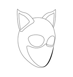 Hat Cat Ladies Mask Ears Fashion