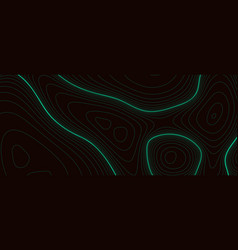 Abstract Line Background Black Topographic