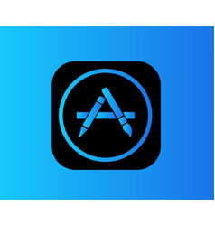 App Store Icon Logo Phone Apple Symbol