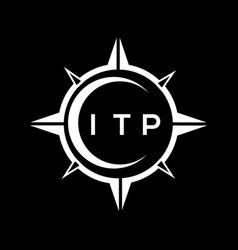 Itp Abstract Technology Circle Setting Logo