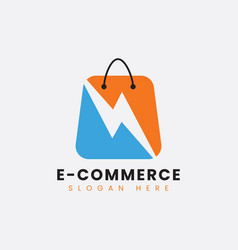 Modern Ecommerce Online Shop Store Logo Design