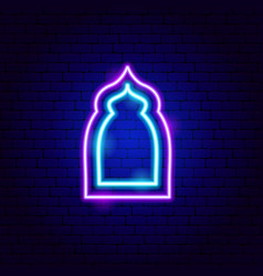 Arabic Window Neon Sign