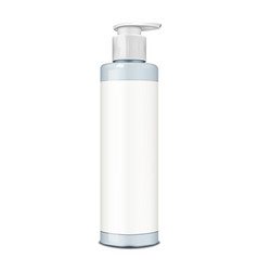 Cosmetic Bottle With Pump Dispenser Realistic