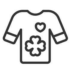 T-shirt With Clover Leaf