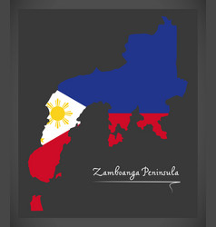 Zamboanga Peninsula Map Philippines