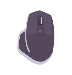 Gaming Mouse Flat Clean Icon Design Element On