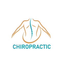 Chiropractic Massage Spine Pain Therapy Icon