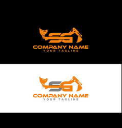 Construction Company Sg Letter Logo