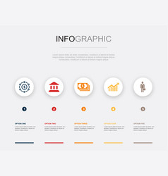 Finance Bank Money Graph Businessman Icons