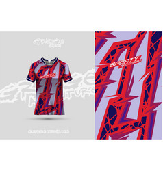 Sports Jersey And Background Template Design