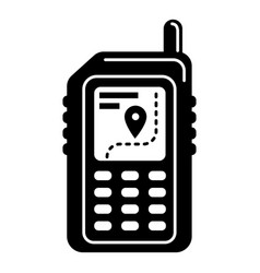 Hiking Gps Device Icon Simple Style