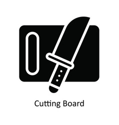 Cutting Board Solid Icon Design