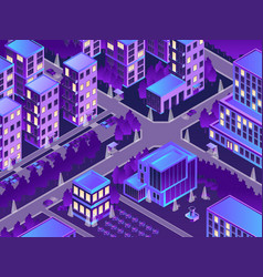 Isometric Urban Night