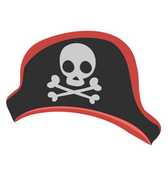 Pirate Tricorn Captain Hat Icon Marine Cap