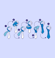 How To Tie Neckwear Seven Step Tutorial