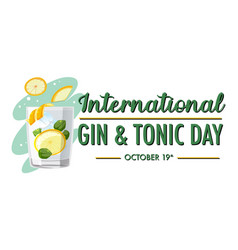 International Gin And Tonic Day Banner