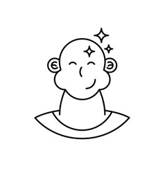 Bald Man Avatar Character