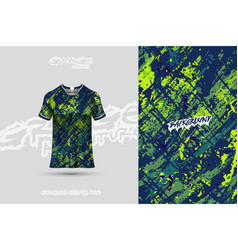 Sports Jersey And Background Template Design