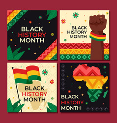 Card Post Design For Black History Month