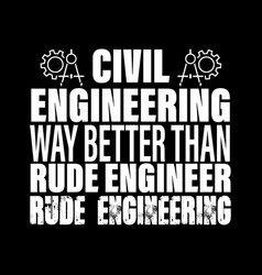 Civil Engineer T-shirt Design