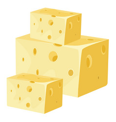 Gourmet Cheese On A White Background