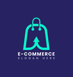 Modern Ecommerce Online Shop Store Logo Design