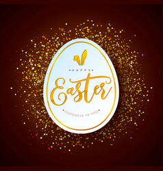 Happy Easter With Typography