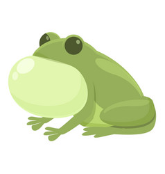 Big Frog Icon Cartoon Jump Animal