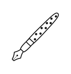 Fine Pen Icon Line Style