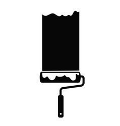 Paint Roller Stroke Icon Design