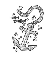 Torn Off Anchor Sketch