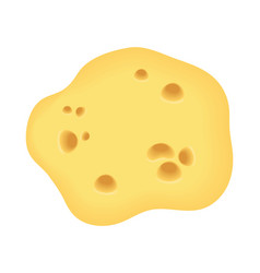 Slice Cheese Realistic Icon