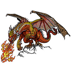 Fire-breathing Dragon Classic European