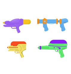 Water Guns Kids Toy Weapons Gun Flat Handguns