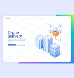 Drone Delivery Automated Aerial Shipping Banner