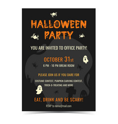 Halloween Office Party Flyer