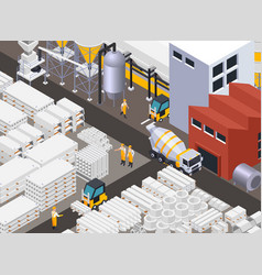 Isometric Cement Production Composition