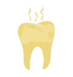 Unhealthy Tooth Yellow Rotten Teeth