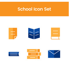 Free Flat School Icons