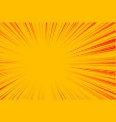 Abstract Yellow Zoom Lines Empty Background