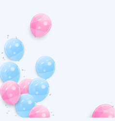 Pastel Helium Balloon Background