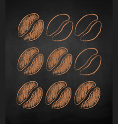 Chalk Drawn Sketch Of Coffee Roast Levels